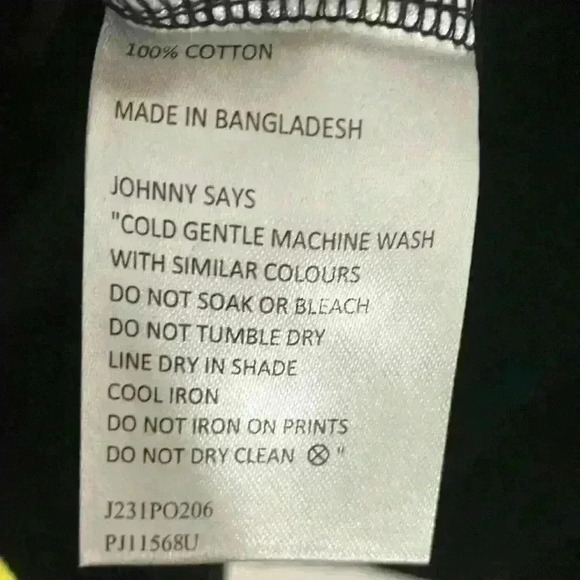 NWT Johnny Bigg 2xl Black Phoenix Neck Zip Polo - Picture 6 of 7